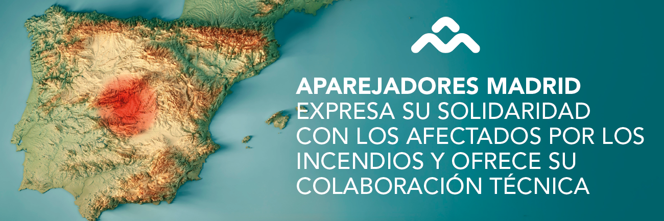 Imagen Aparejadores Madrid con los Afectados por los Incendios y Ofrece su Colaboración Técnica