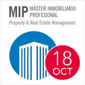 MIP - MÁSTER INMOBILIARIO "Asset, Property & Real Estate Management". Título propio de la Universidad Francisco de Vitoria. Inicio 18 de octubre.