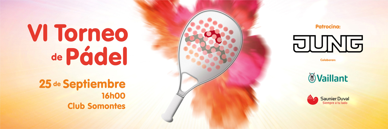 Banner VI Torneo de Padel