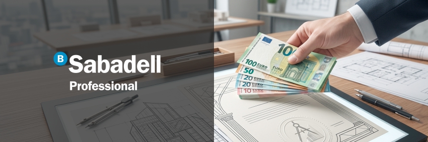 Bonificación de hasta 200 euros para colegiados en Sabadell Professional