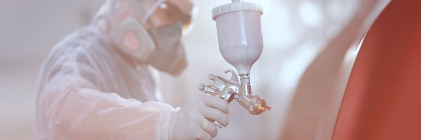 Protección pasiva contra incendios mediante pinturas reactivas