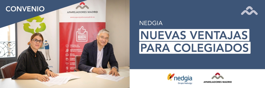 Acuerdo estratégico entre el Colegio y Nedgia