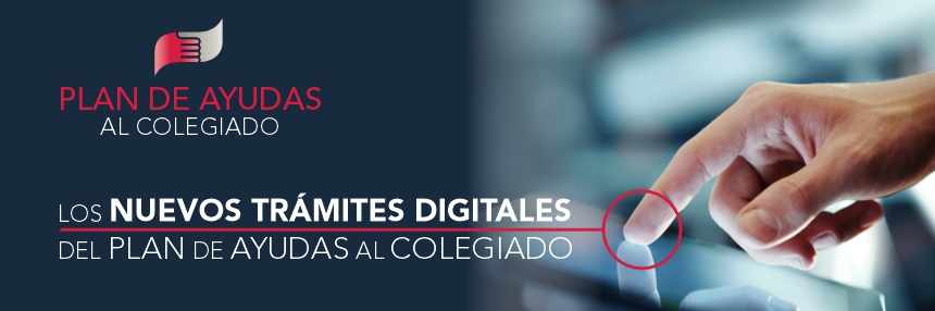 El Plan de Ayudas, accesible a través del portal del Colegiado