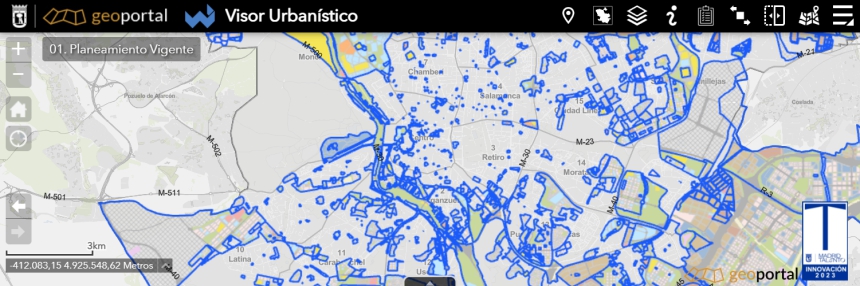 Visor Urbanístico: consulta integral de edificios protegidos