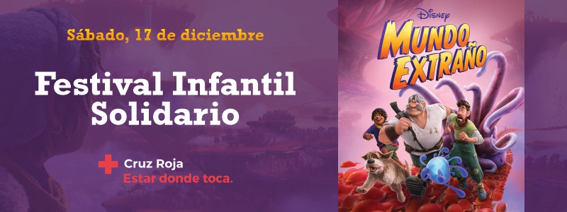 El sábado 17 de diciembre, Festival Infantil Solidario
