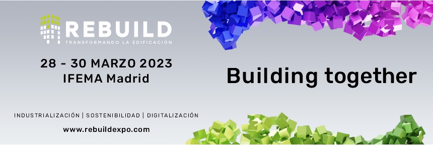 El Colegio te invita a su stand en REBUILD 2023