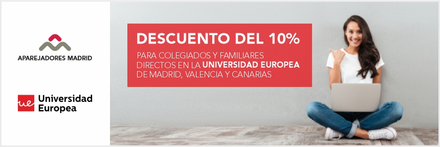 Descuento para ti y tus familiares en la Universidad Europea de Madrid, Valencia y Canarias